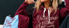 Buzo Prom personalizado para seniors y estudiantes de último año en Bogotá
